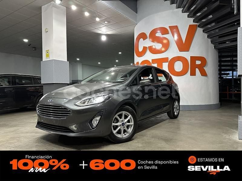 Gris / plata Usado 2021 Ford Fiesta ST-Line Berlina | 10.450 € (Precio justo) - Imagen 1/4