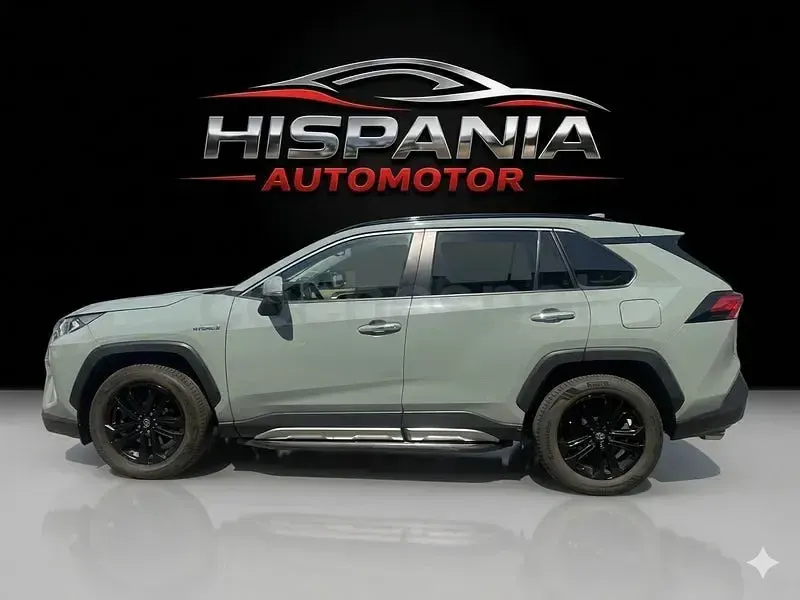 Usado Toyota RAV4 Hybrid Luxury 222 CV (163 kW) 2020 Verde SUV