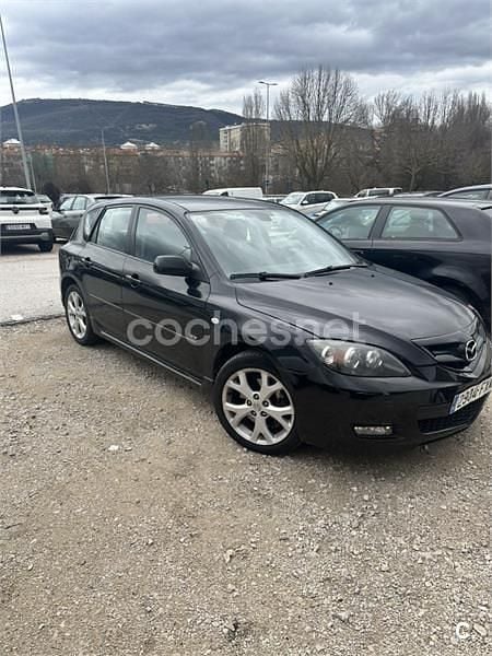 Negro Usado 2007 Mazda 3 Sportive Berlina | 3600 € (Precio justo) - Imagen 1/4