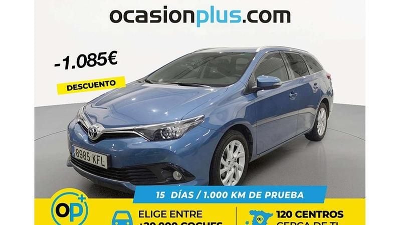 Azul Usado 2017 Toyota Auris Touring Sports Active Familiar | 13.565 € (Precio justo) - Imagen 1/4