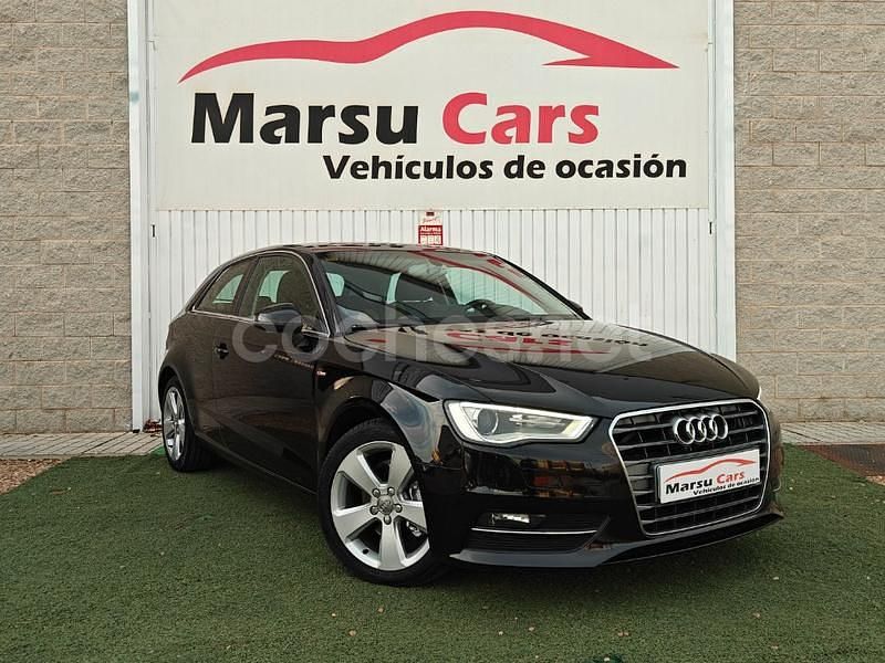 Usado Audi A3 Attraction 150 CV (110 kW) 2014 Negro Berlina