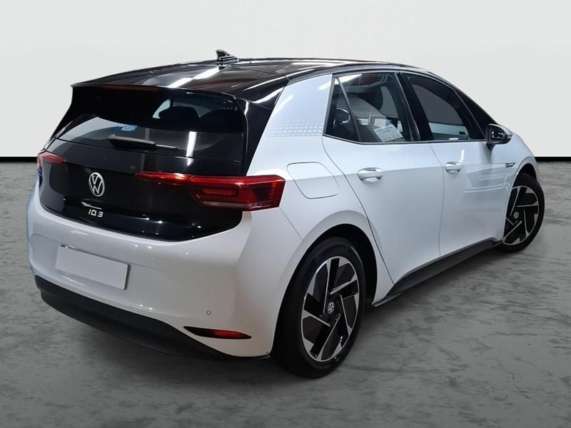 Usado VW ID.3 150 kW (204 CV) 2020 Blanco glaciar con techo negro Utilitario