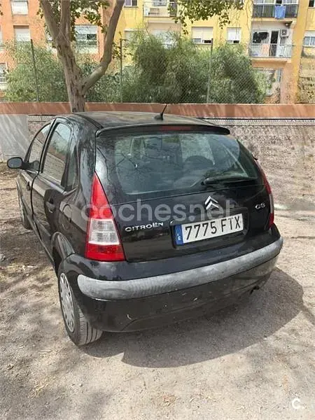 Usado Citroën C3 70 CV (51 kW) 2007 Negro Berlina