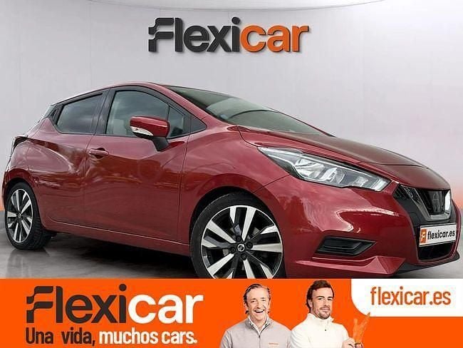 Rojo Usado 2020 Nissan Micra Acenta Utilitario | 12.690 € (Precio justo) - Imagen 1/4