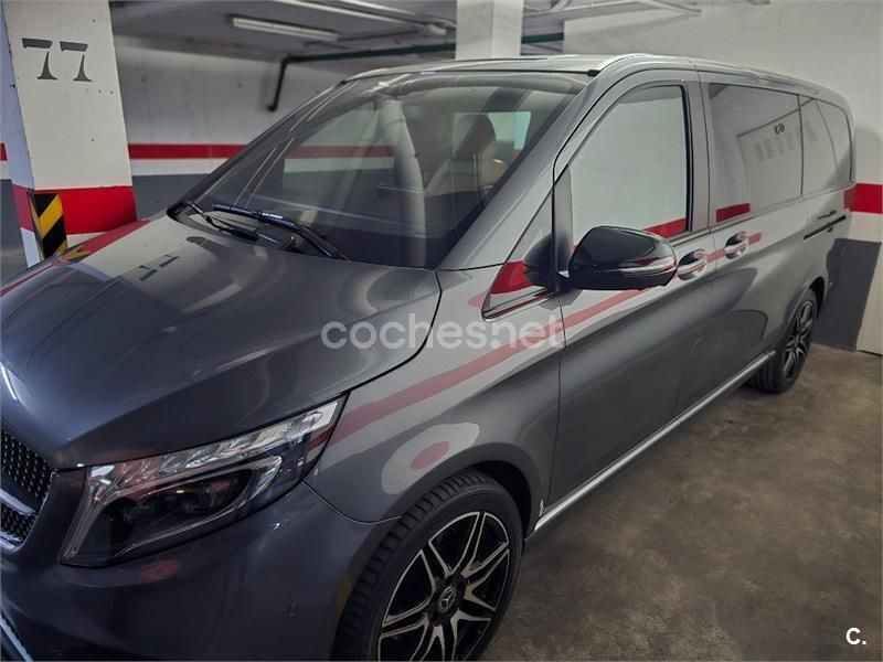 Gris / plata Usado 2021 Mercedes V250 Avantgarde Monovolumen | 57.900 € (Un poco caro) - Imagen 1/4