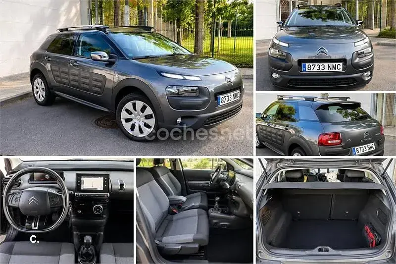 Usado Citroën C4 PureTech 82 CV (60 kW) 2016 Gris / plata Berlina