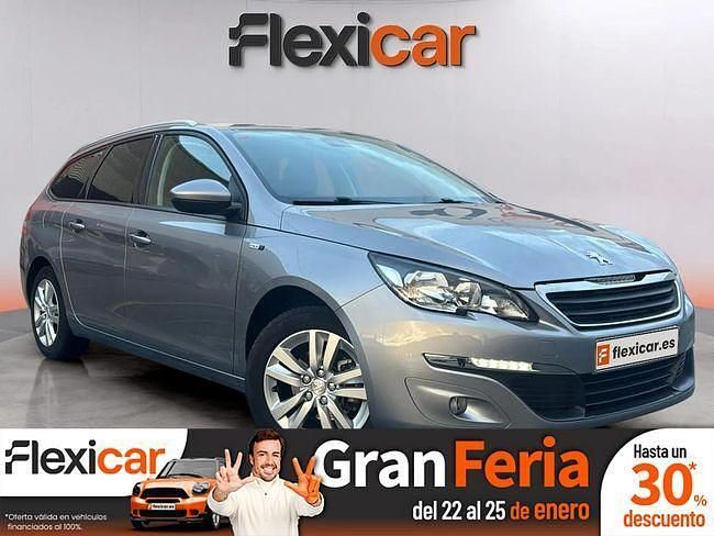 Gris Usado 2017 Peugeot 308 Access Berlina | 8490 € (Precio justo) - Imagen 1/4