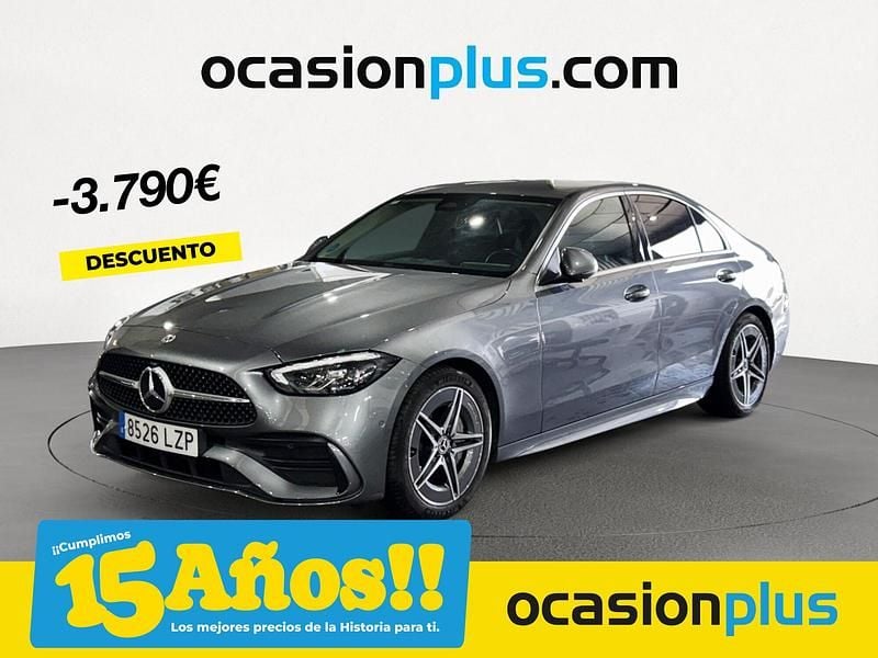 Gris Usado 2022 Mercedes C200 Berlina | 41.700 € (Precio justo) - Imagen 1/4