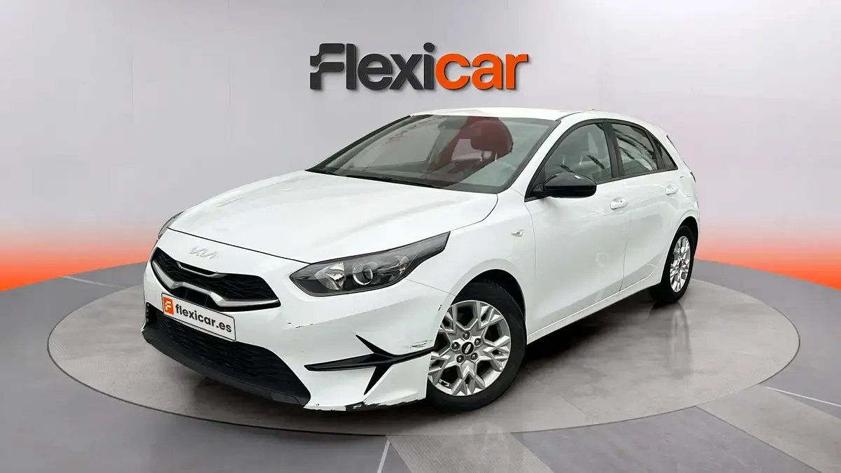 Usado Kia Ceed 101 CV (74 kW) 2021 Blanco Utilitario