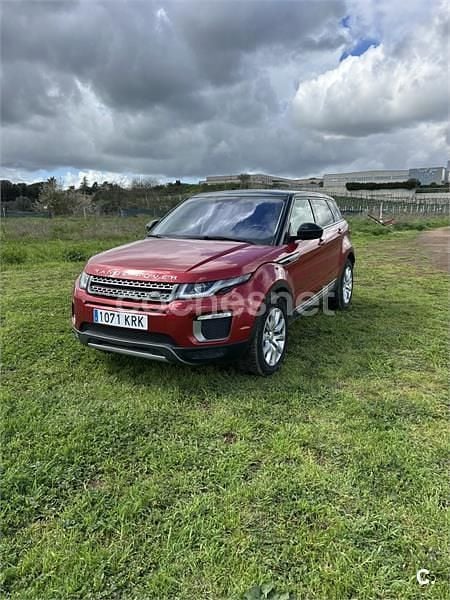 Rojo Usado 2015 Land Rover Range Rover evoque SE SUV | 13.500 € (Super precio) - Imagen 1/4