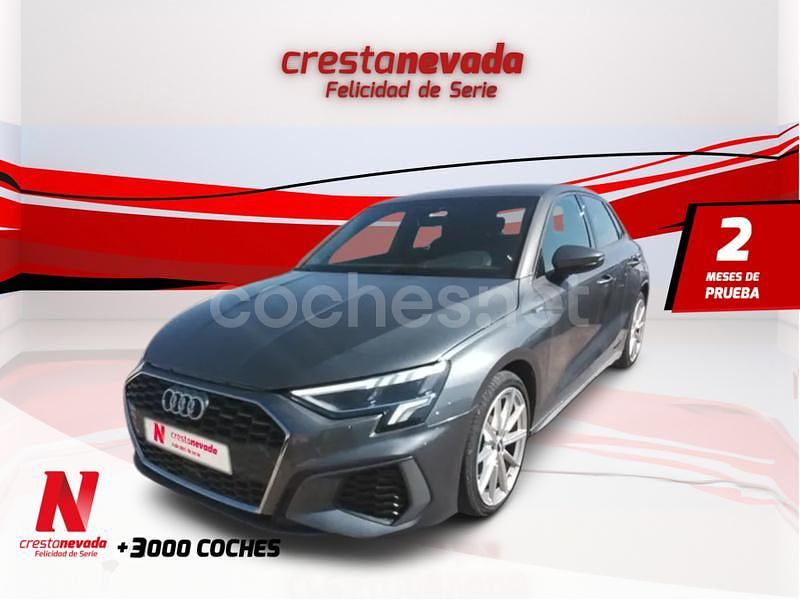 Gris / plata Usado 2022 Audi A3 S-Line Berlina | 26.490 € (Precio justo) - Imagen 1/4