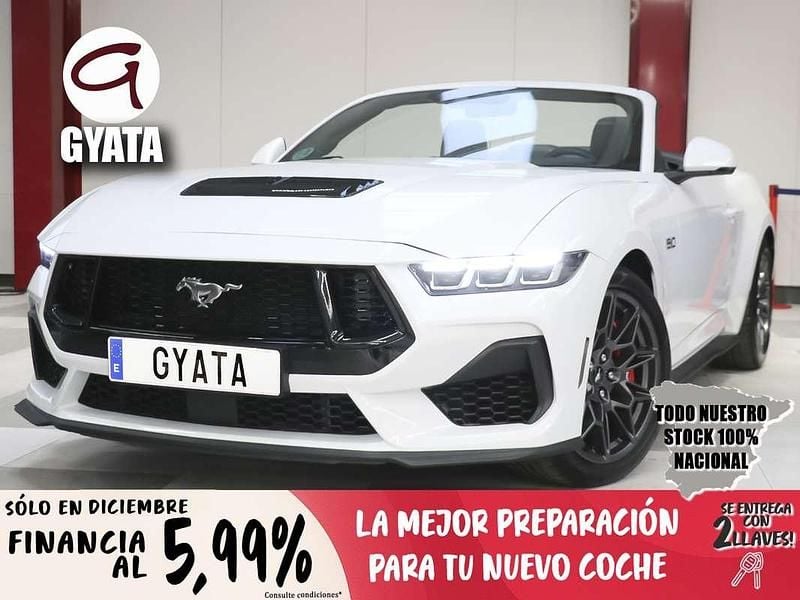 Blanco Usado 2024 Ford Mustang GT Convertible Descapotable | 57.990 € (Un poco caro) - Imagen 1/4