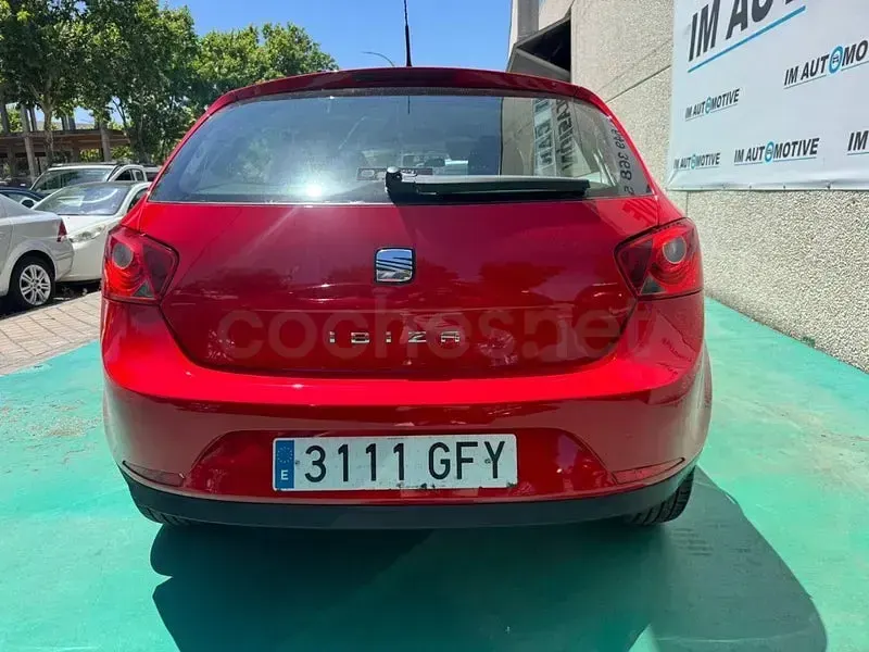 Usado Seat Ibiza Sport 85 CV (62 kW) 2008 Rojo Berlina