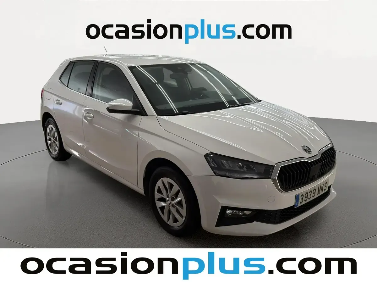 Usado Skoda Fabia Ambition 95 CV (69 kW) 2023 Blanco Utilitario