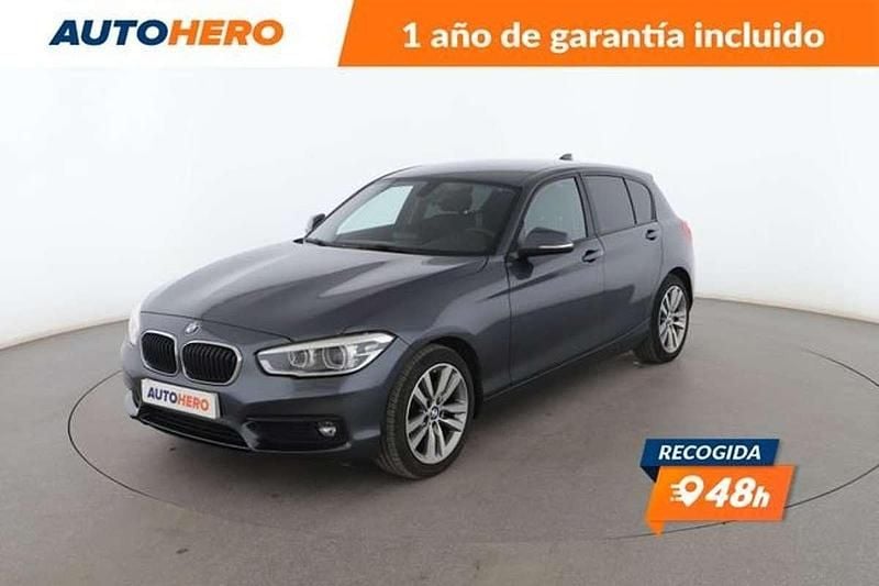 Gris / plata Usado 2019 BMW 118 Sport Line Utilitario | 17.399 € (Super precio) - Imagen 1/3