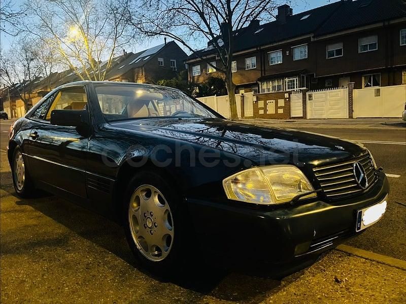 Usado Mercedes SL320 231 CV (169 kW) 1993 Azul Descapotable