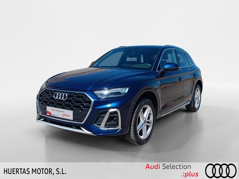 Azul Usado 2021 Audi Q5 SUV | 39.000 € (Caro) - Imagen 1/4