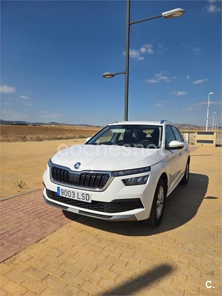 Blanco Usado 2021 Skoda Kamiq Ambition SUV | 17.900 € (Precio justo) - Imagen 1/4