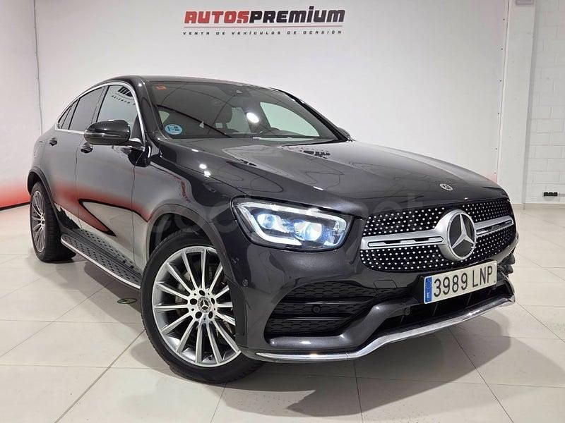 Usado Mercedes GLC220 194 CV (142 kW) 2021 Negro Coupe