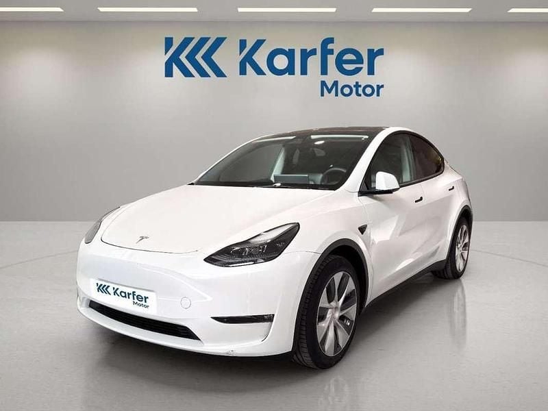 Blanco Usado 2021 Tesla Model Y SUV | 31.990 € (Precio justo) - Imagen 1/4