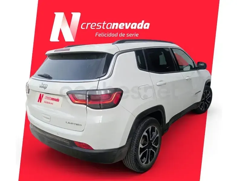 Usado Jeep Compass Limited 130 CV (95 kW) 2021 Blanco SUV