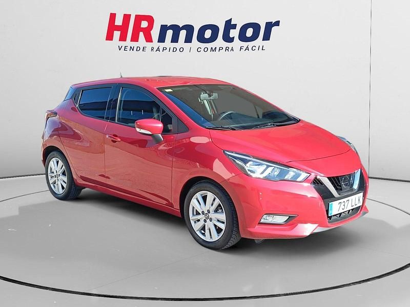 Rojo Usado 2019 Nissan Micra Acenta Utilitario | 11.610 € (Precio justo) - Imagen 1/4