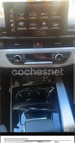 Usado Audi A4 S-Line 163 CV (119 kW) 2020 Gris / plata Familiar