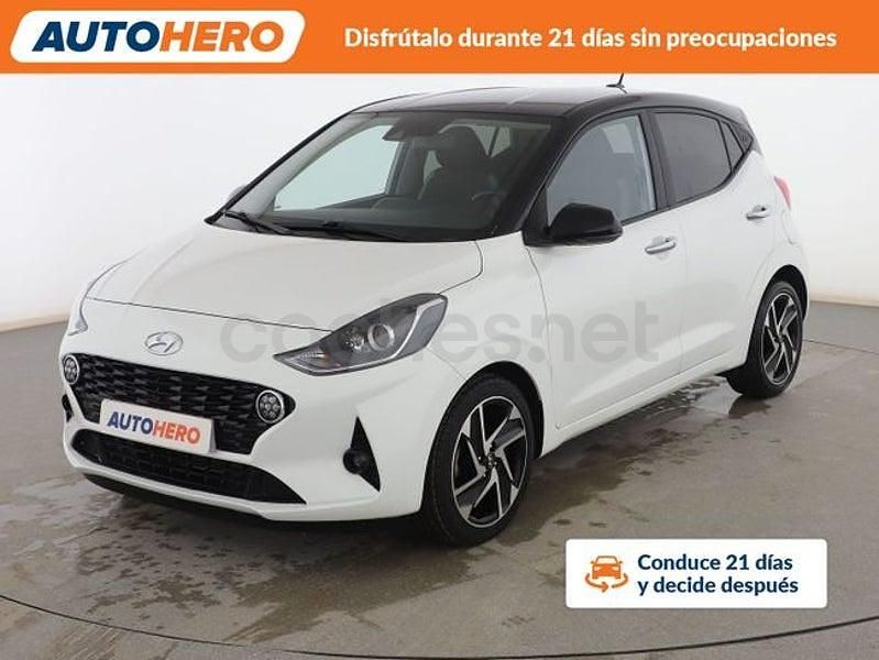 Blanco Usado 2022 Hyundai i10 Utilitario | 13.799 € (Precio justo) - Imagen 1/3