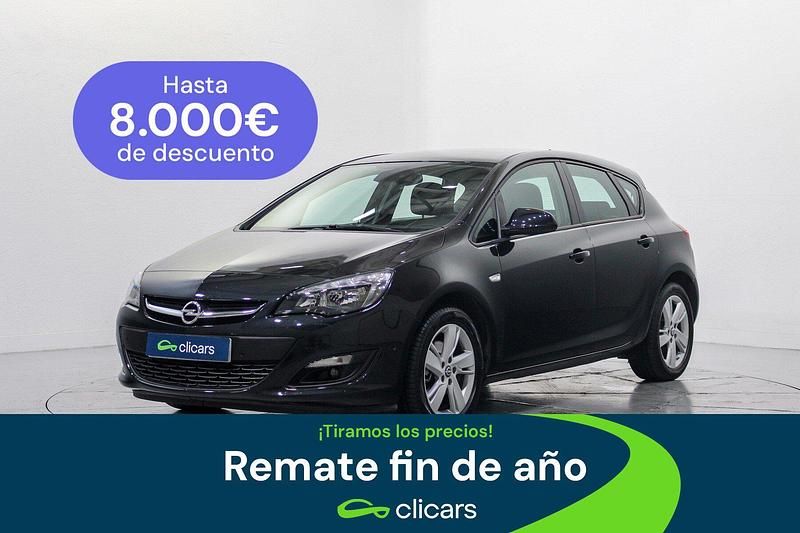 Negro Usado 2015 Opel Astra Selective Berlina | 9990 € (Precio justo) - Imagen 1/4