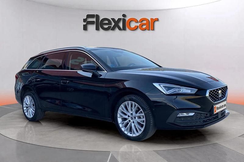 Negro Usado 2022 Seat Leon FR Familiar | 15.190 € (Buen precio) - Imagen 1/4