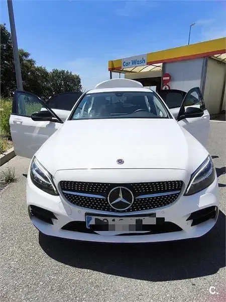Usado Mercedes C200 160 CV (117 kW) 2021 Blanco Berlina