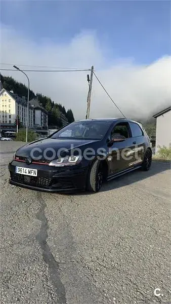 Usado VW Golf VII GTI Clubsport 265 CV (194 kW) 2016 Negro Berlina
