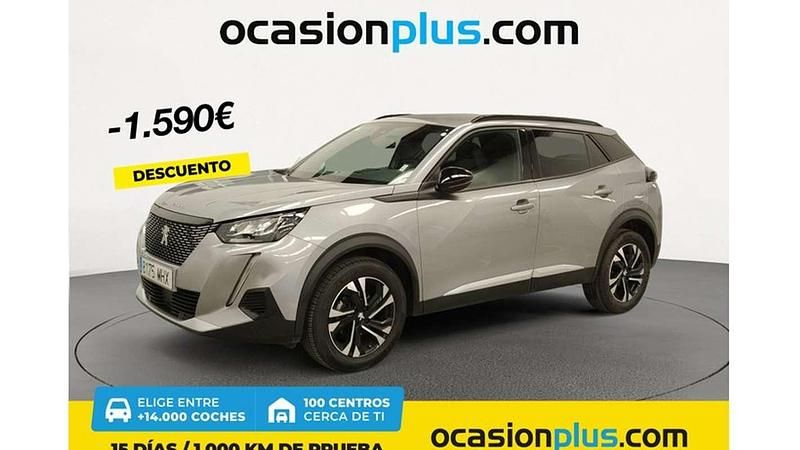 Gris Usado 2023 Peugeot 2008 Allure SUV | 13.592 € (Buen precio) - Imagen 1/4