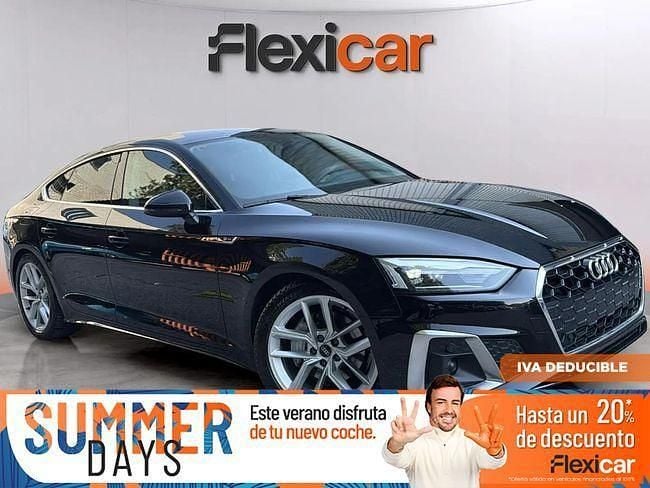 Negro Usado 2021 Audi A5 Sportback Berlina | 28.990 € (Super precio) - Imagen 1/4