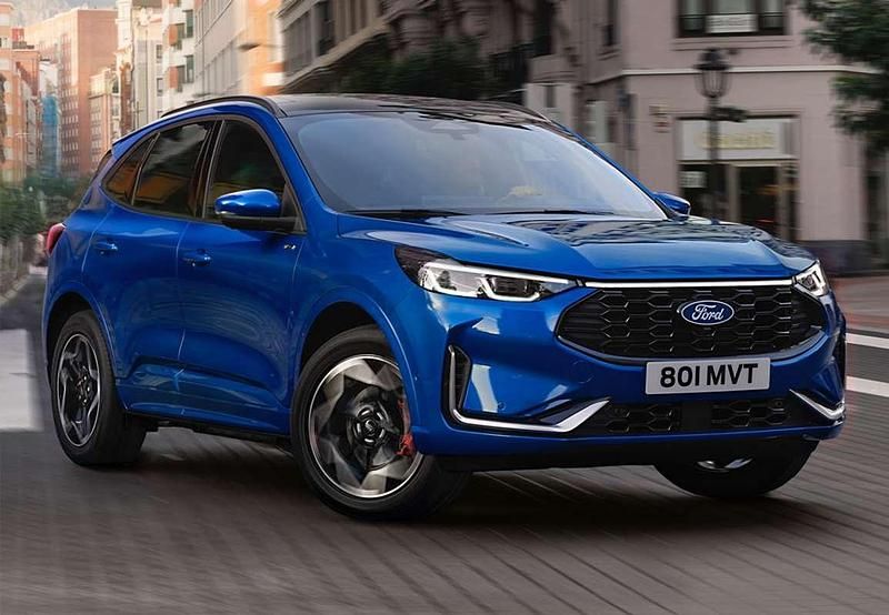 Usado Ford Kuga ST-Line 190 HP (139 kW) 2020 Prateado SUV