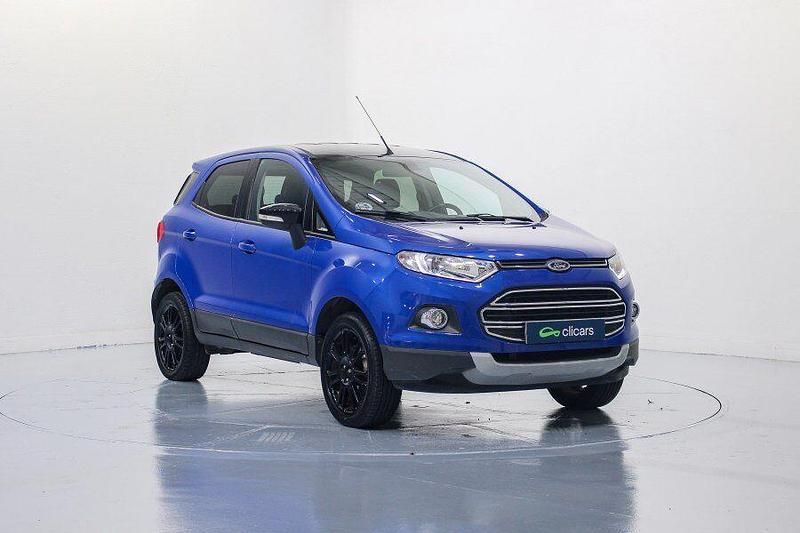 Usado Ford Ecosport Titanium 125 CV (91 kW) 2017 Azul SUV