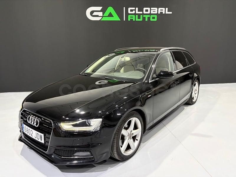 Usado Audi A4 190 CV (139 kW) 2015 Negro Familiar