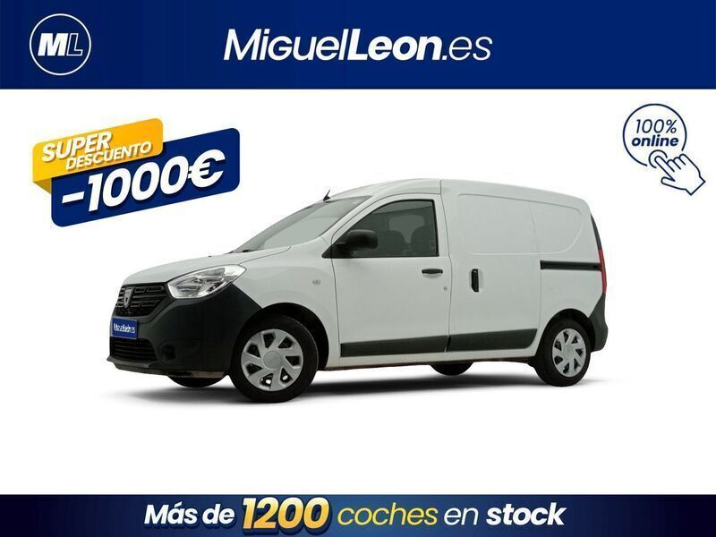 Blanco Usado 2021 Dacia Dokker Essentiel Van | 12.985 € (Precio justo) - Imagen 1/3
