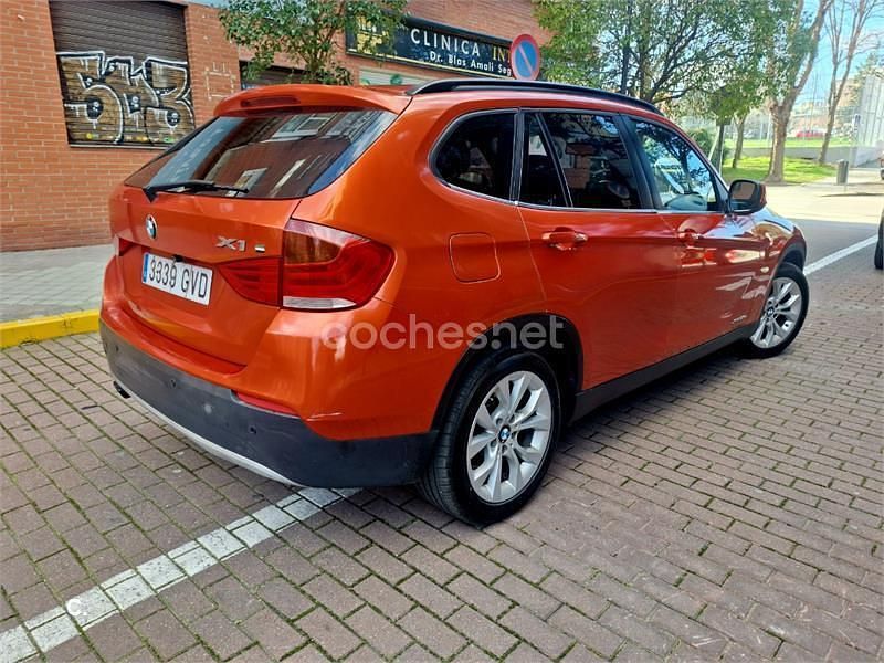 Usado BMW X1 204 CV (150 kW) 2010 Naranja SUV