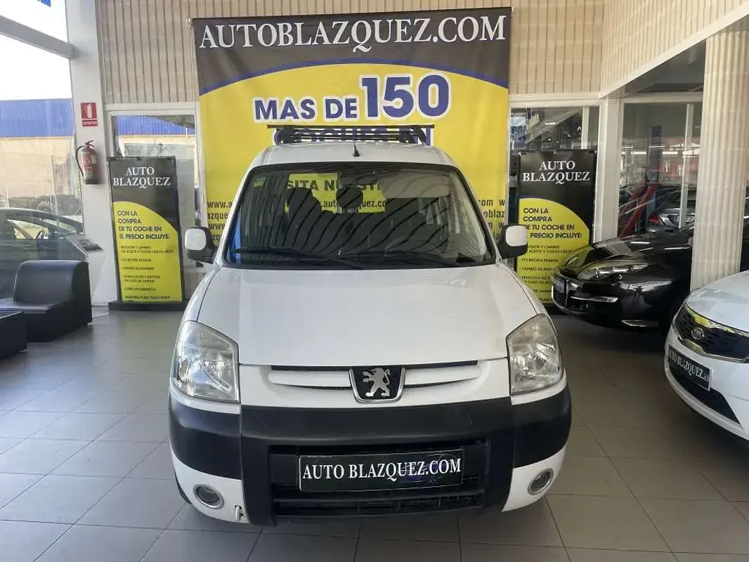 Usado Peugeot Partner 90 CV (66 kW) 2007 Blanco Monovolumen