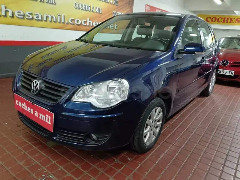 Usado VW Polo United 80 CV (58 kW) 2008 Azul Utilitario