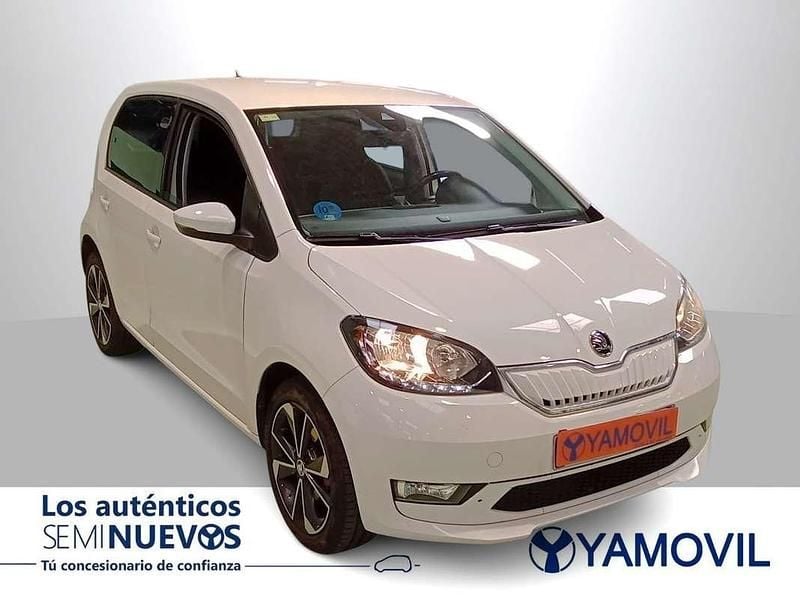 Usado Skoda Citigo-e IV Style 61 kW (83 CV) 2020 Blanco Utilitario