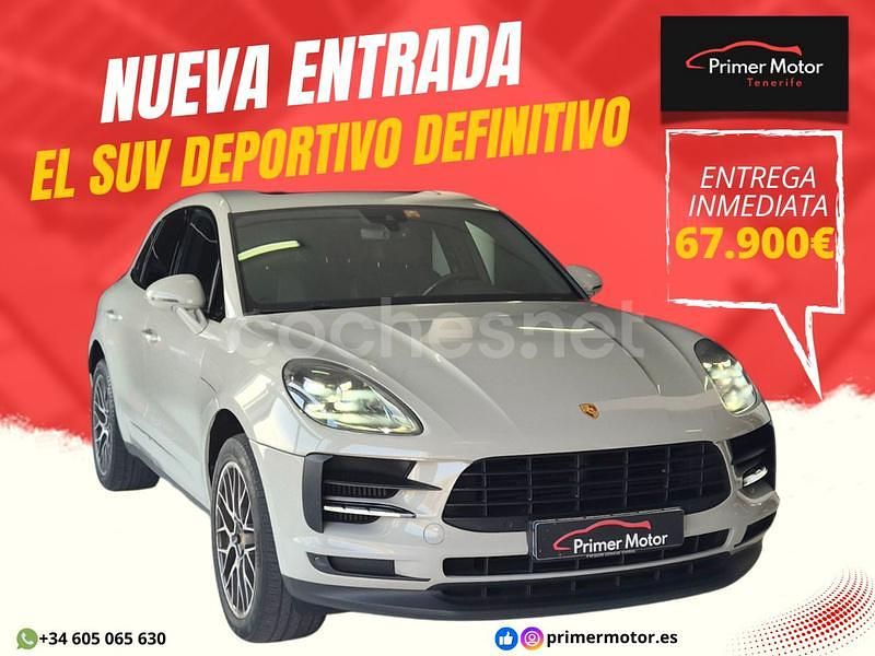 Usado Porsche Macan S 354 CV (260 kW) 2020 Gris / plata SUV