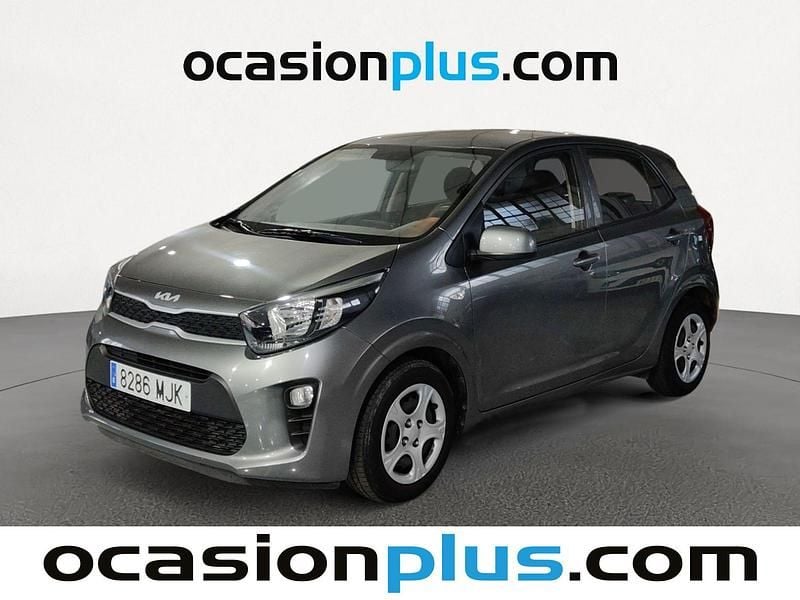 Gris Usado 2023 Kia Picanto Utilitario | 10.410 € (Precio justo) - Imagen 1/4