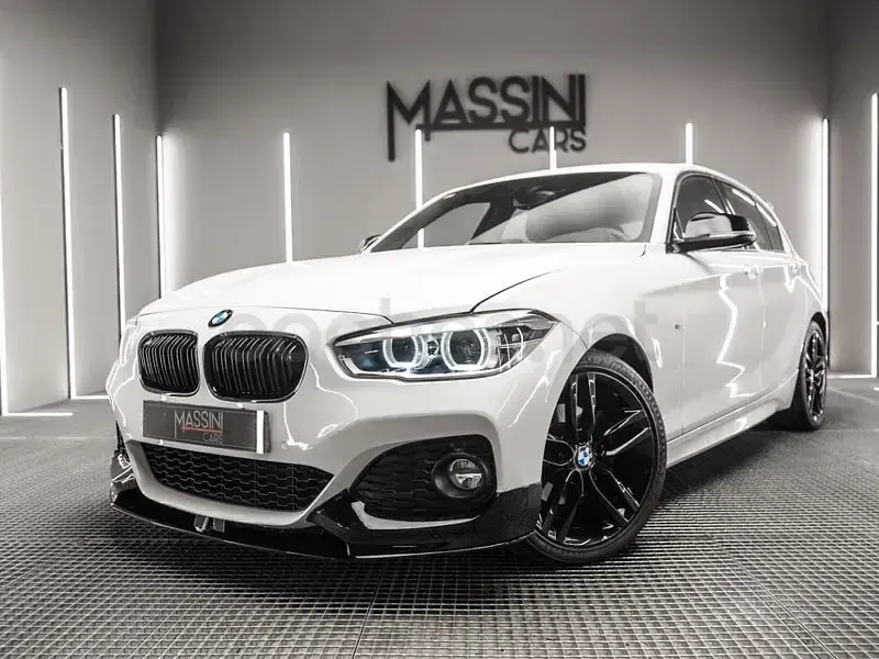 Usado BMW 120 M Sport 184 CV (135 kW) 2018 Blanco Berlina
