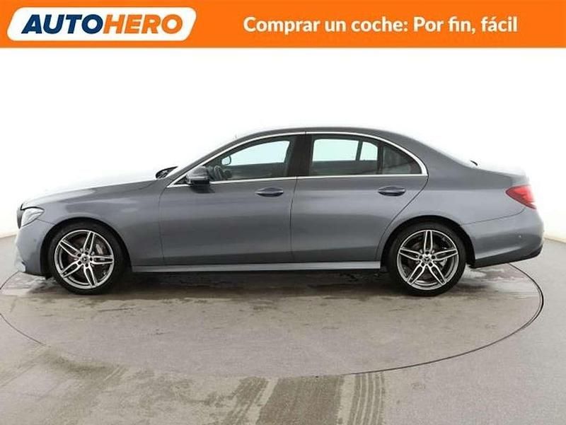 Usado Mercedes E300 AMG line 245 CV (180 kW) 2017 Gris Berlina