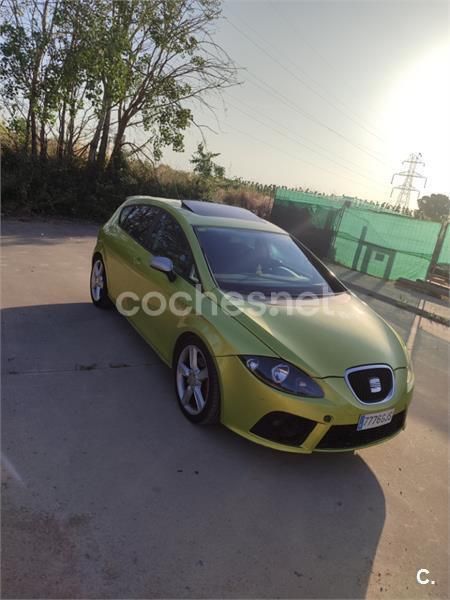 Verde Usado 2008 Seat Leon FR Berlina | 6900 € (Buen precio) - Imagen 1/4