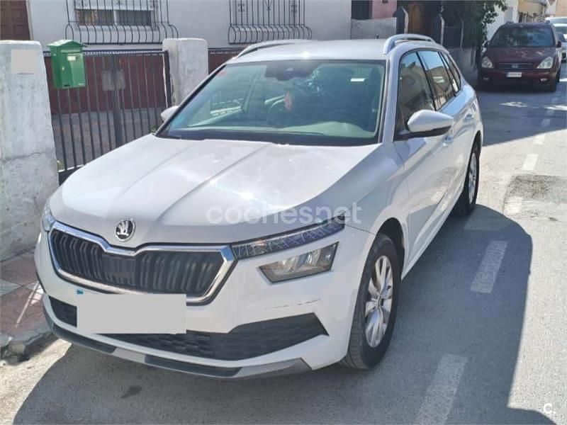 Blanco Usado 2021 Skoda Kamiq Ambition SUV | 17.000 € (Precio justo) - Imagen 1/4