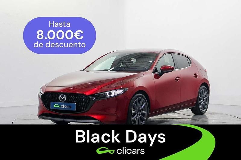 Rojo Usado 2021 Mazda 3 Utilitario | 20.890 € (Precio justo) - Imagen 1/4