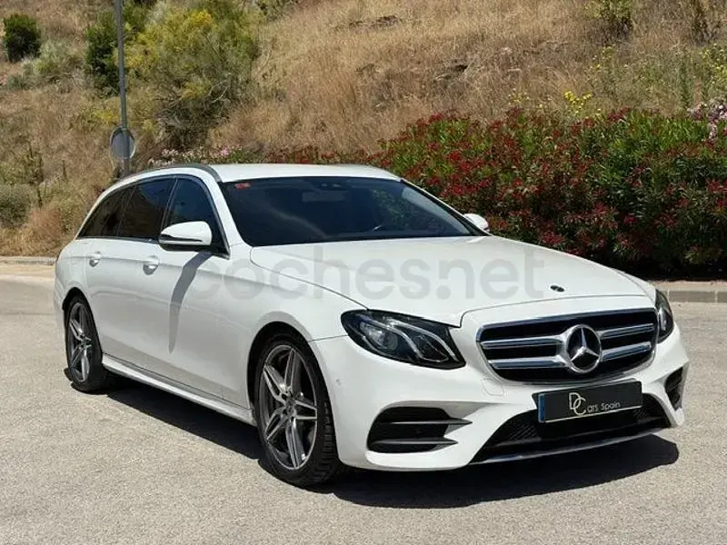 Usado Mercedes E350 258 CV (189 kW) 2017 Blanco Familiar